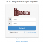 System zgłoszeń firmy informatycznej ITProjekt Bydgoszcz